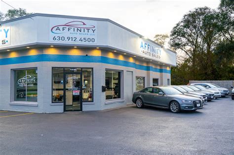 Affinity auto sales - Affinity Auto Sales. Overview Employees Reviews (15) Inventory (138) This dealership is a DealerRater® Certified Dealer and is committed to providing quality customer service. Affinity Auto Sales. N/A. 15 Reviews. 27W333 North Ave, …